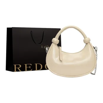 REDOO PU Handbag Women's White/Gray/Yellow/Black/Red
