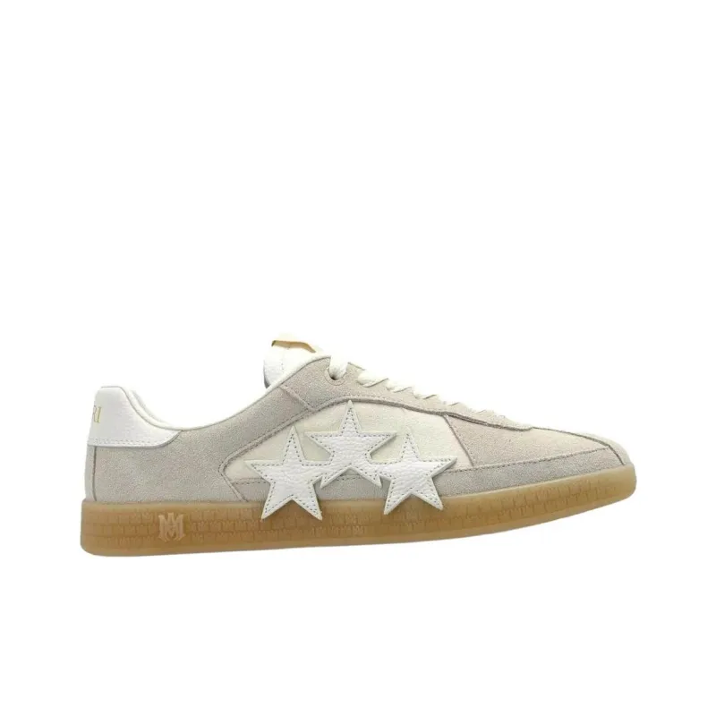 AMIRI Low Top Skateboard Shoes Men's Gray White-1
