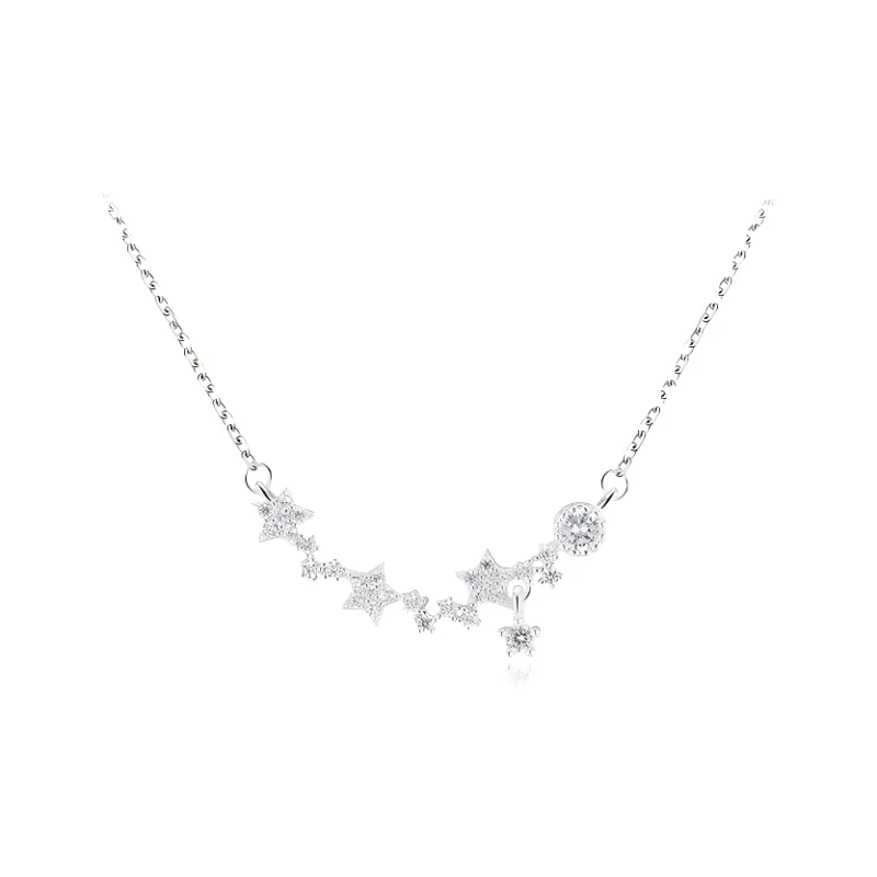 Hkgd 999 Fine Silver Necklaces Women's-0