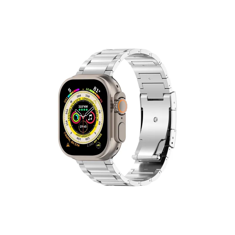 KVZUVUU Apple Compatibility Watch Band Metal-3