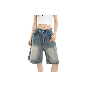 7 SEVFUN Denim Shorts Women's Sky Blue