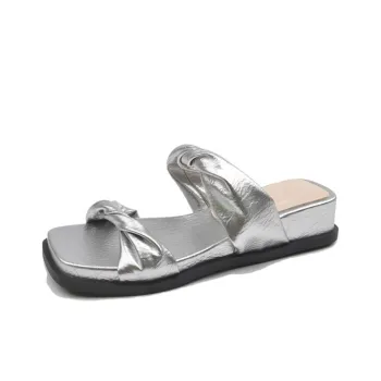 NUNZ Rubber Sole Abrasion Resistant Slide Slippers Women's