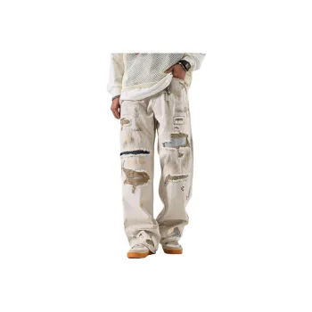 PANDA ADEVIL Jeans Unisex Ecru