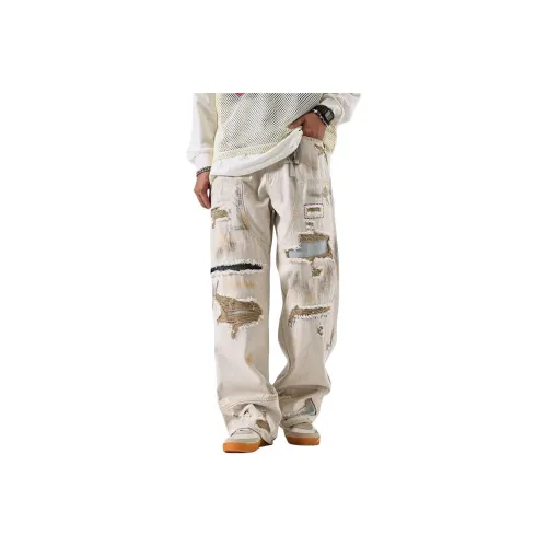 PANDA ADEVIL Jeans Unisex Ecru
