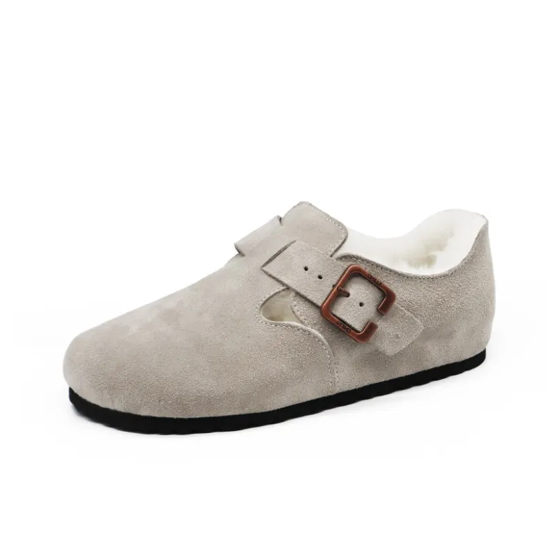 BEFFON Warm Moisture-Wicking Height Increasing Wear-Resistant Lightweight Breathable Slip-Resistant Casual Shoes Unisex-31