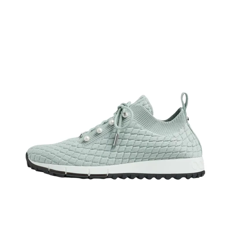 Jimmy Choo Veles Low Top Casual Shoes Women's Light Teal-0
