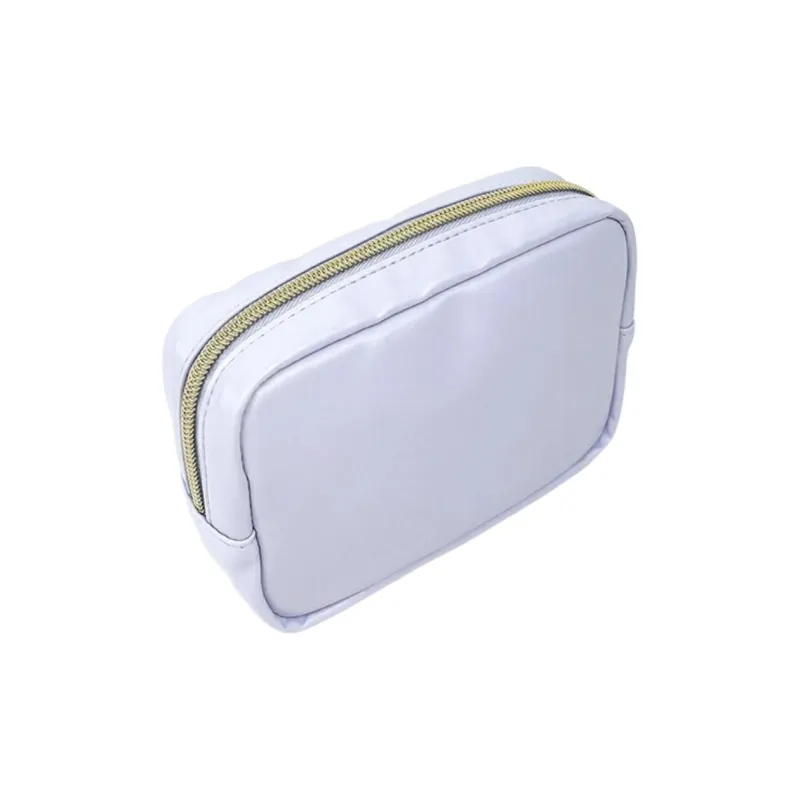 Sanrio Kuromi X Shaka Collaboration PVC Polyvinyl Chloride Travel Storage Bag Women's Purple-1