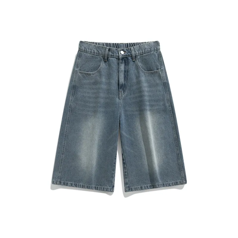 ALI THE FOX Denim Shorts Unisex-5
