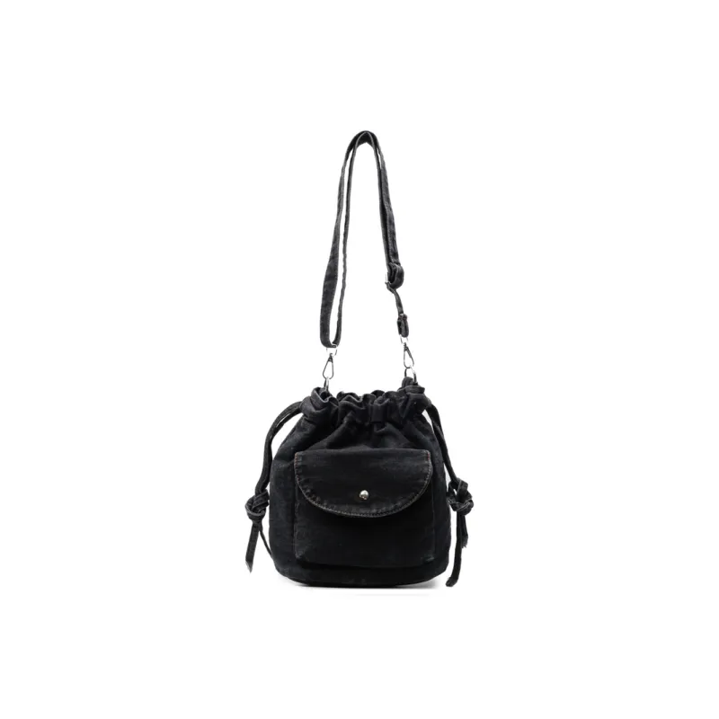 GOBLIN SHARKS 1759 Fabric Crossbody Bag, Shoulder Bag Regular Women's Dark Blue/Black/Light Blue-12