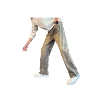 SUNSETMONENT Jeans Unisex Yellow Mud