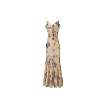 PLANE DRIFT Slip Dresses Women's Purple