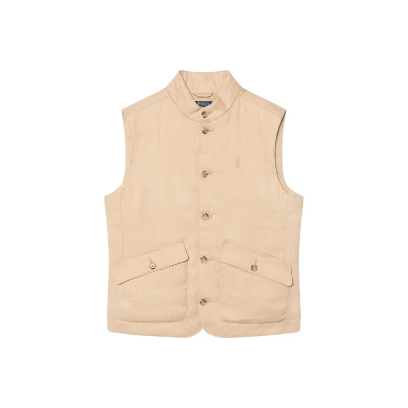 Polo Ralph Lauren SS22 Vest Men's Khaki-0