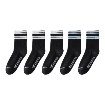 MIIOW Mid Calf Socks Women's 5 Pack