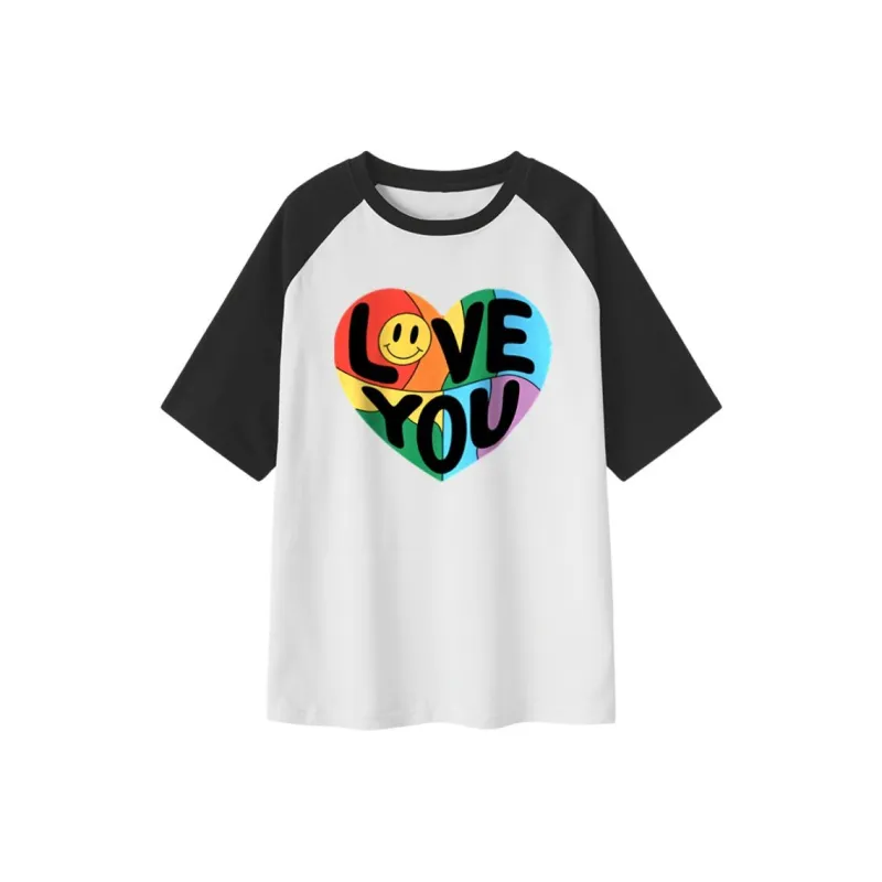FAIRWHALE Raglan Sleeve T Shirt Women's-4