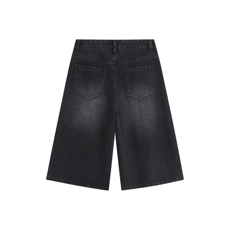 LA'T.WEEKEND Denim Shorts Unisex-19