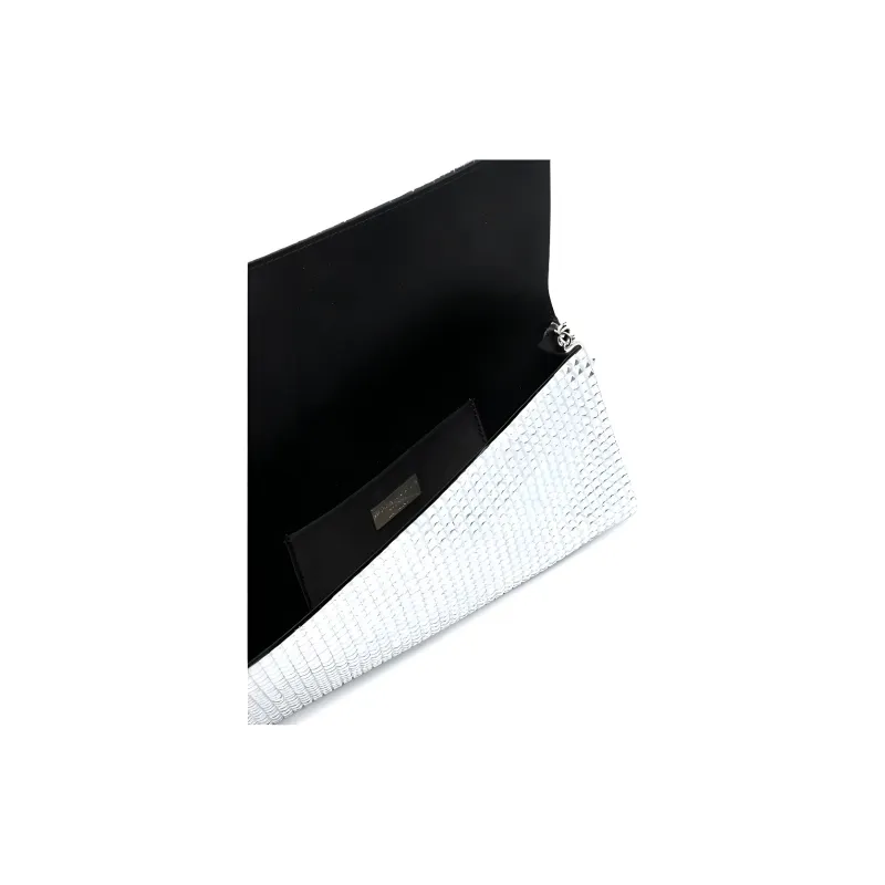 Rosantica Metallic effect Sequinned Clutch Bag-2