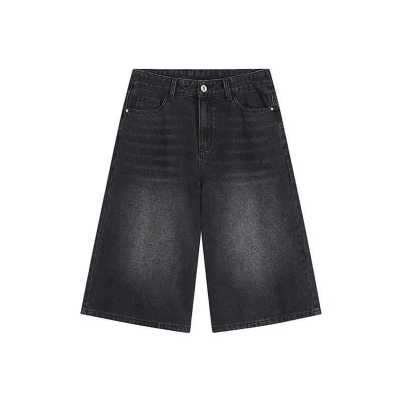 LA'T.WEEKEND Denim Shorts Unisex-18