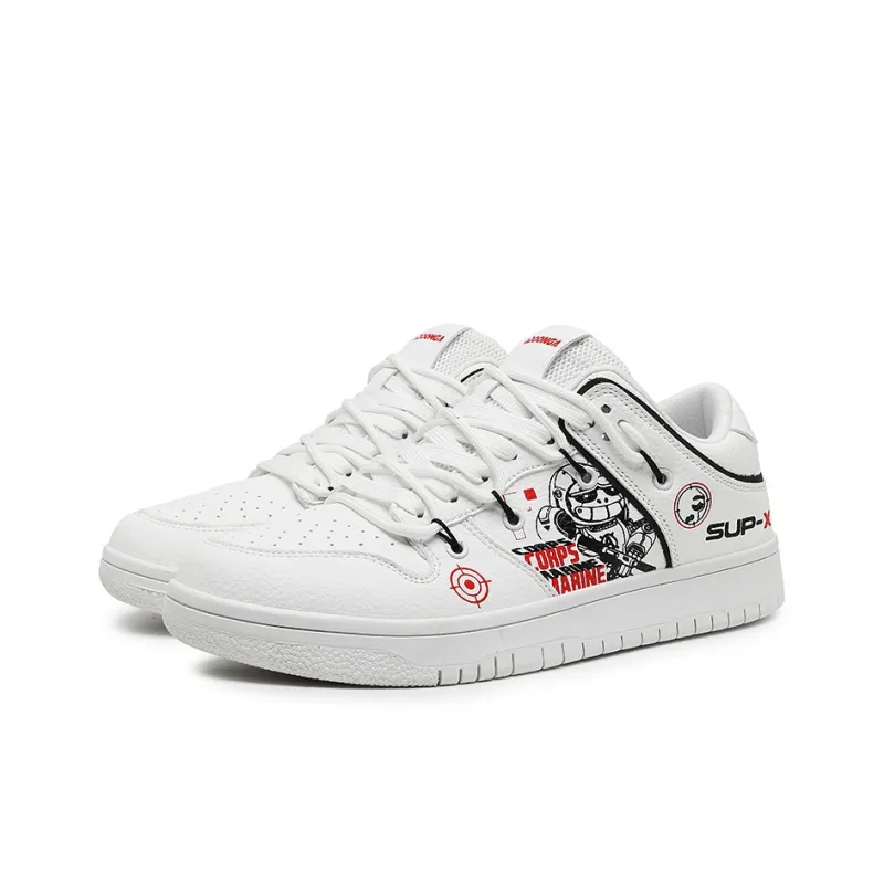 ADOONGA SUP X Slip Resistant, Abrasion Resistant, Lightweight, Height Increasing Low Top Skateboard Shoes Unisex-2