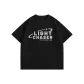[Antibacterial Short-Sleeved T-Shirt]Black (Mb Looking-Up Starry Sky )