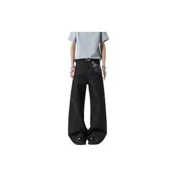 PANDA ADEVIL Jeans Unisex Black