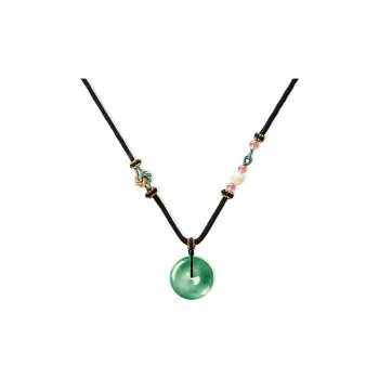 MISS TOOYA African Emerald Necklaces Unisex