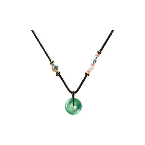 Emerald Chalcedony Necklaces Unisex