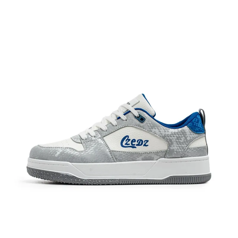 BINGO DUCK Coverage Slip Resistant Low Top Skateboard Shoes Men's-0