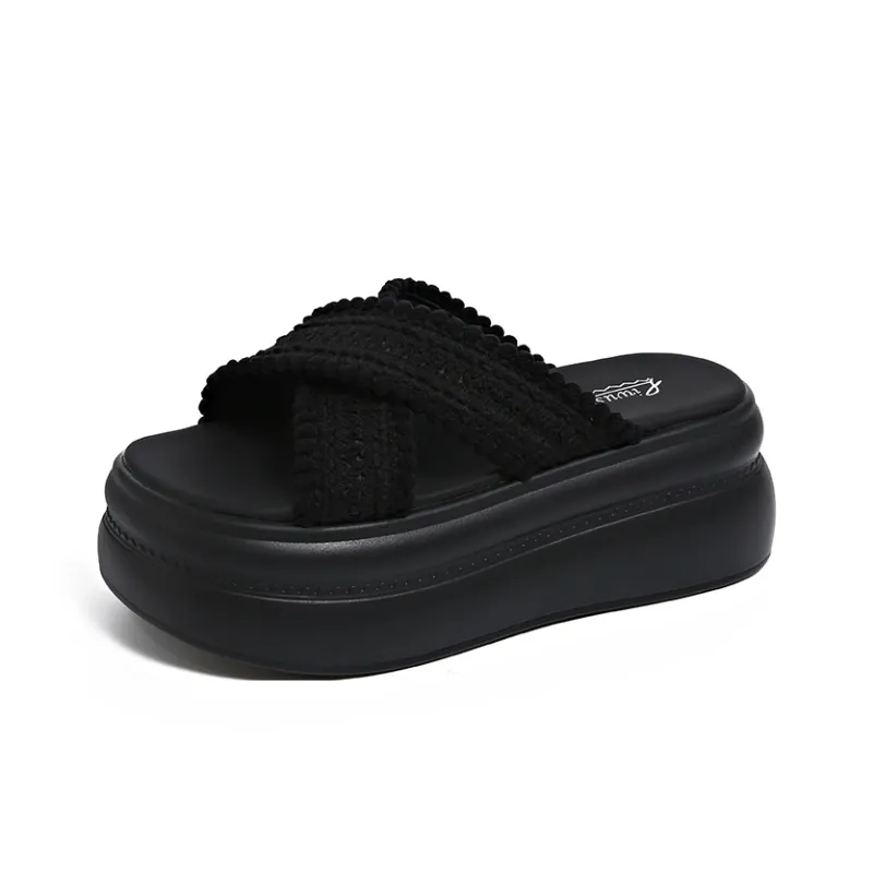 Dragon Dance Slip Resistant Abrasion Resistant Slide Slippers Women's-0