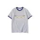White Gray Navy Blue Edge