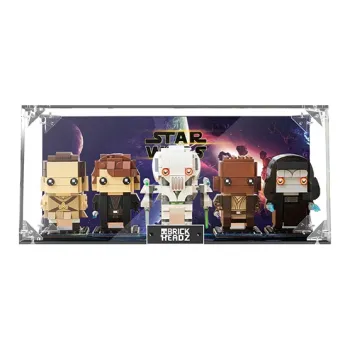 KGBOX Star Wars Square Toe Zees, The Revenge Of The Hero And The Villain, Sith, Acrylic Display Case Model Accessories
