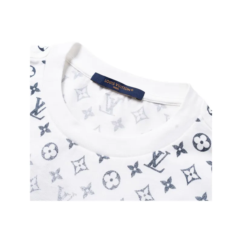 LOUIS VUITTON SS25 T Shirt Men's Black White-2