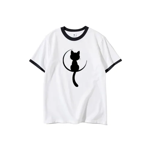 FAIRWHALE Drop Shoulder Sleeve T Shirt Women's