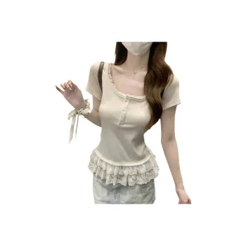 Flowers In Water T Shirt Women's