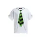 White, Green Pattern