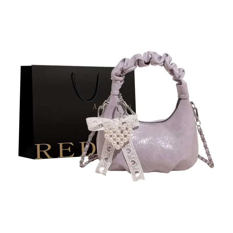 REDOO PU Handbag Women's White/Silver/Yellow/Pink/Purple/Black-8