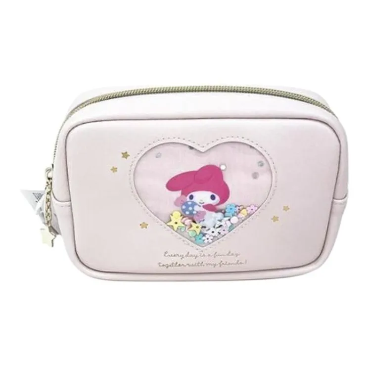 Sanrio PVC Makeup Bag Women's White-0