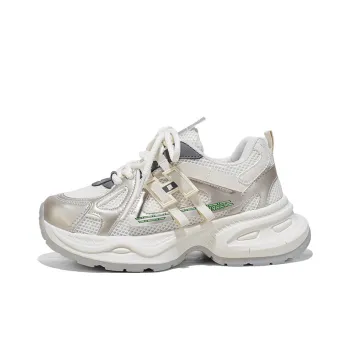 RENBEN Height Increasing Slip Resistant Low Top Chunky Sneakers Women's