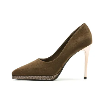 Lan Miao Slim Heel High Heels Women's