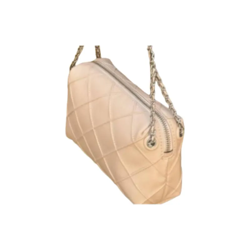 TORY BURCH Fleming Leather Shoulder Bag Mini Women's Pink-1