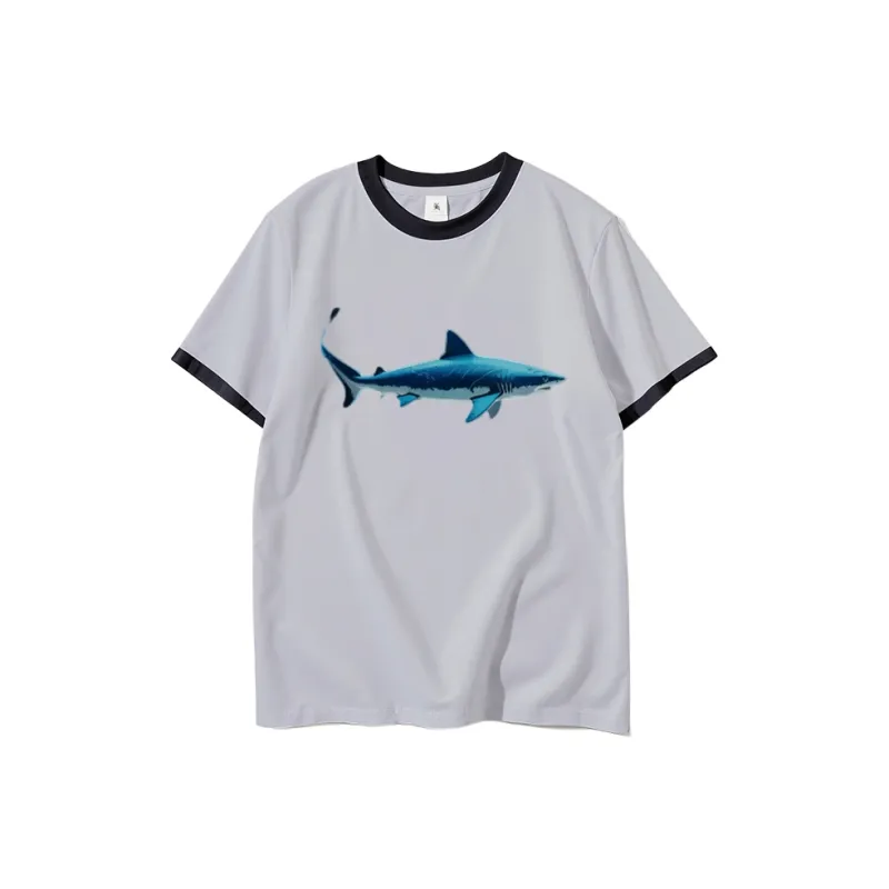 FAIRWHALE Drop Shoulder Sleeve T Shirt Women's-20