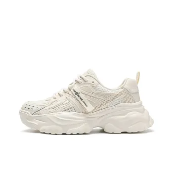 ZHR Wheat Abrasion Resistant Breathable Low Top Chunky Sneakers Women's