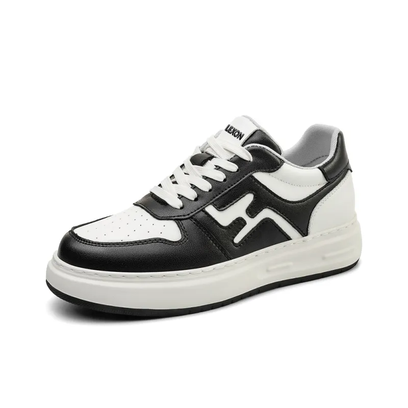 LEXON Abrasion Resistant Height Increasing Breathable Low Top Skateboard Shoes Men's-9