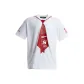 White, Red Pattern