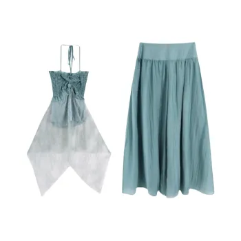 POPO.INFO Two Piece Skirt Sets Women's