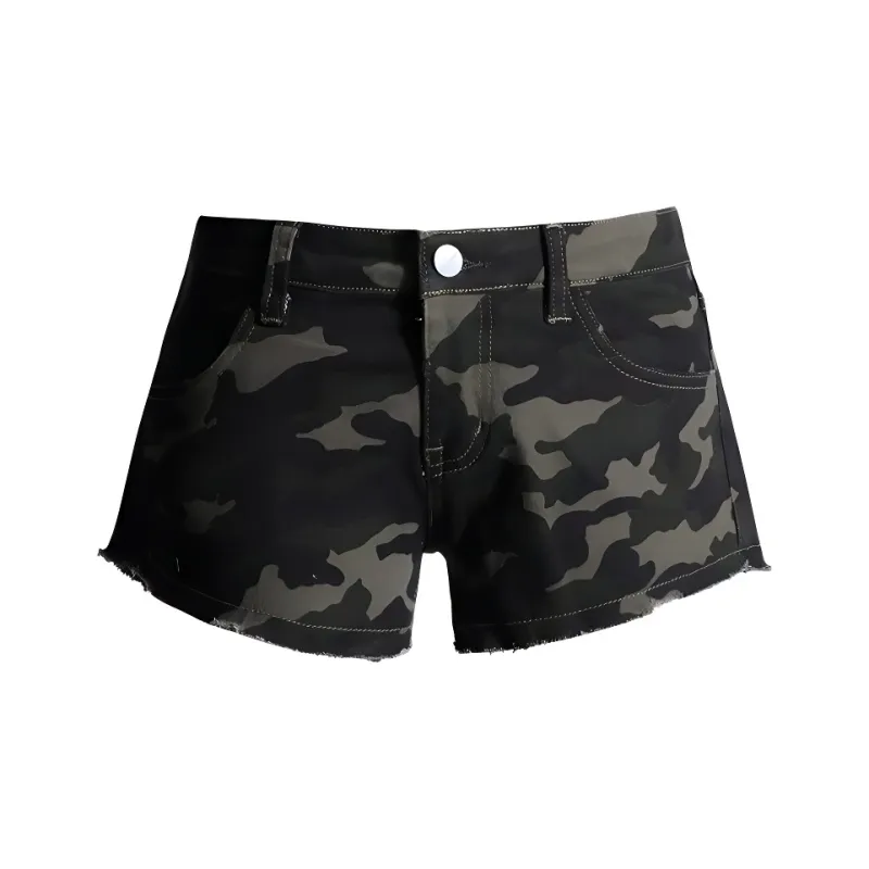 Shuhao Bai Denim Shorts Women's-0