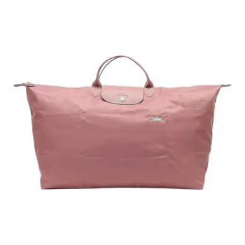 LONGCHAMP Nylon Tote Bag Shopping Bag Handbags Women's Pink