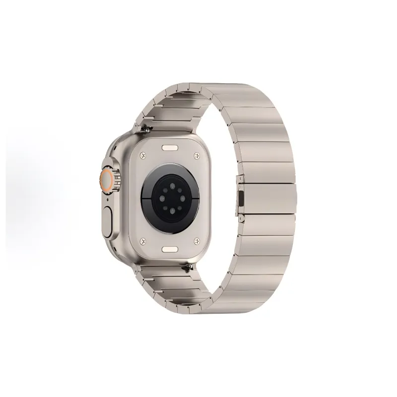 KVZUVUU Apple Compatibility Watch Band Metal-1