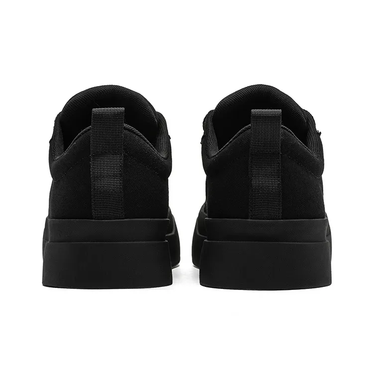 Ignition Lightweight Low Top Skateboard Shoes Unisex Black-10