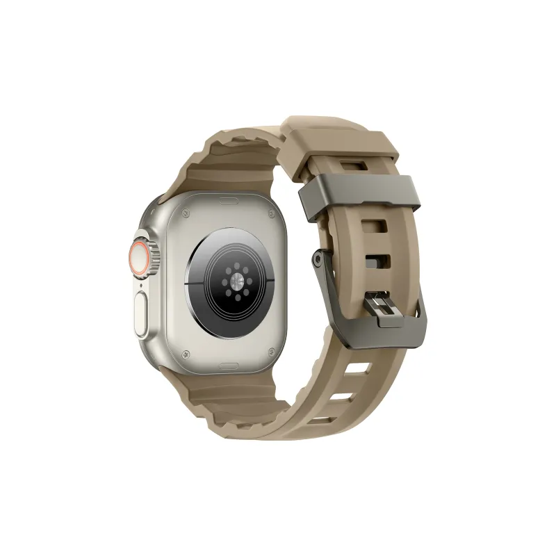 KVZUVUU Apple Compatibility Watch Band Silicone Material-17