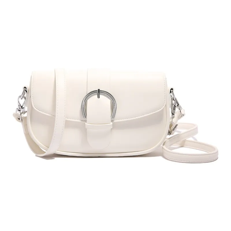 Yalu PU Shoulder Bag Women's White/Black/Khaki/Green/Pink/Brown-0